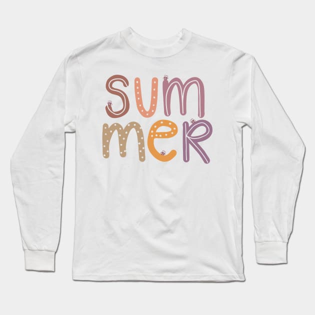 Summer Long Sleeve T-Shirt by ontheoutside